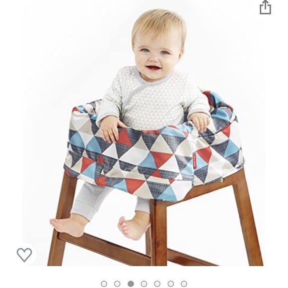 Shopping cart and high chair cover. - Picture 2 of 5